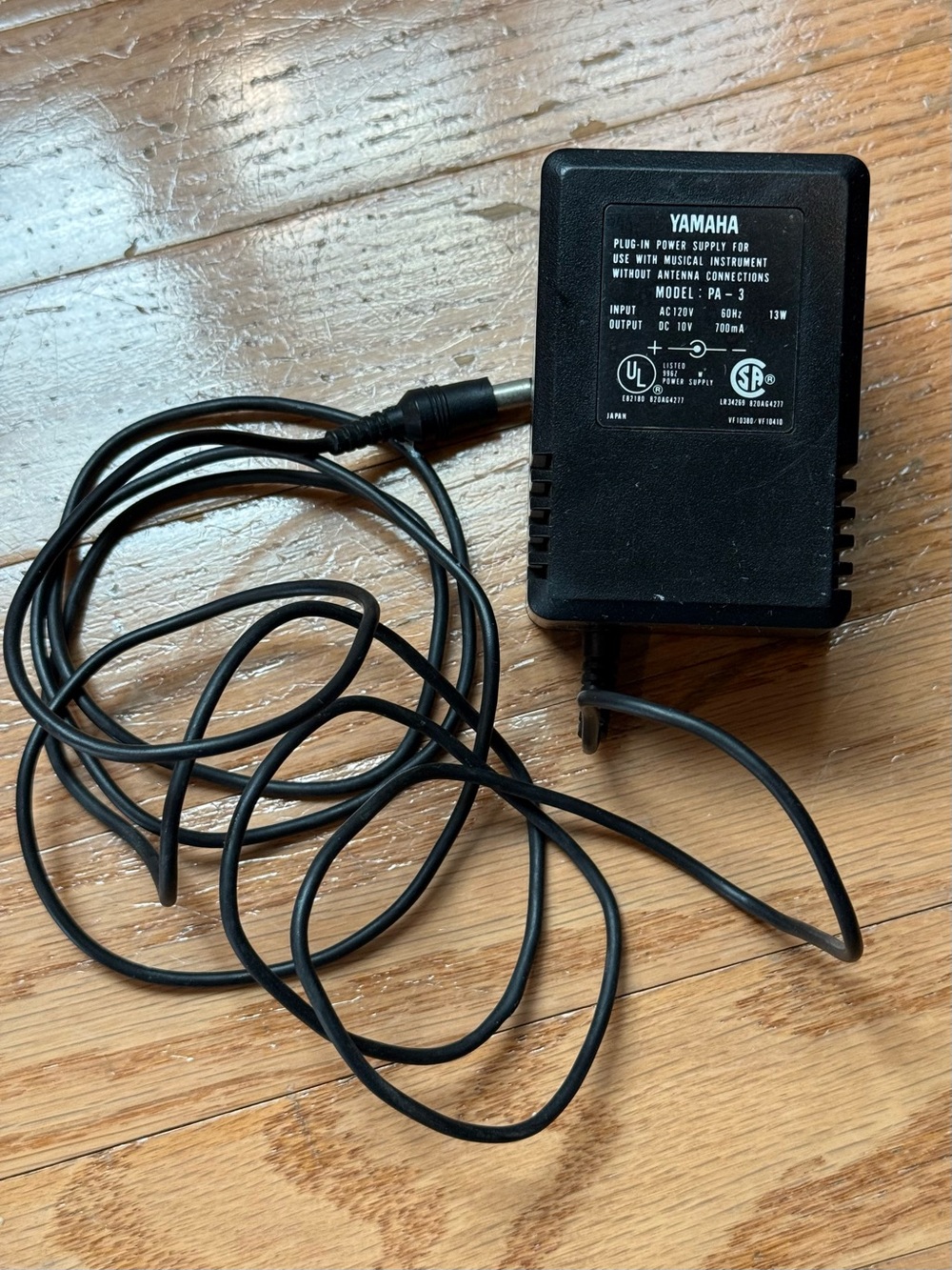 10v 10 volt ADAPTER CORD =
Yamaha model PA 3 PA3 electric plug power cable box